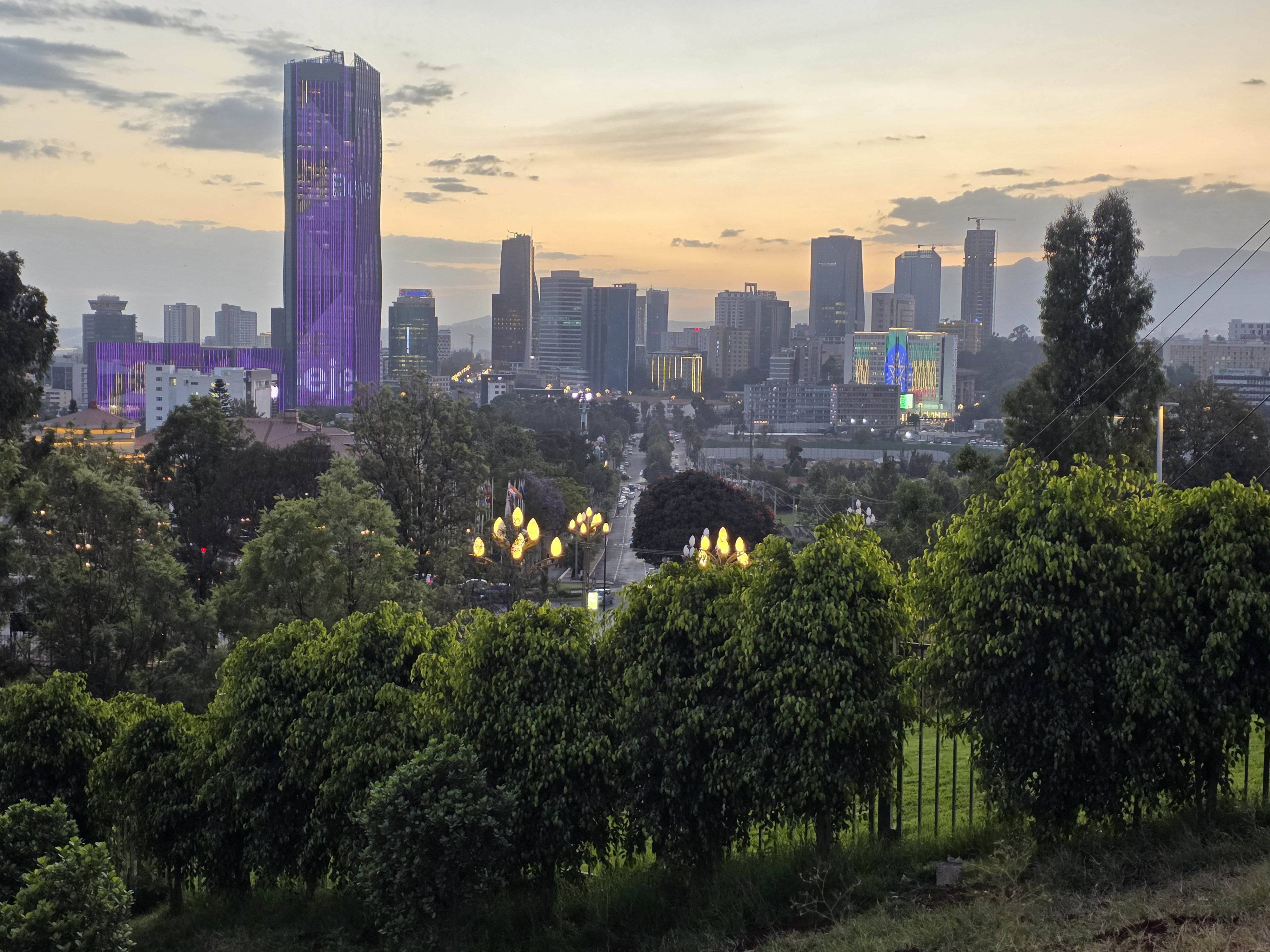 Addis Ababa cityscape